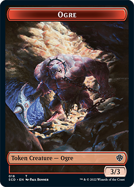 Ogre // Zombie Double-Sided Token [Starter Commander Decks] | Gamers Paradise