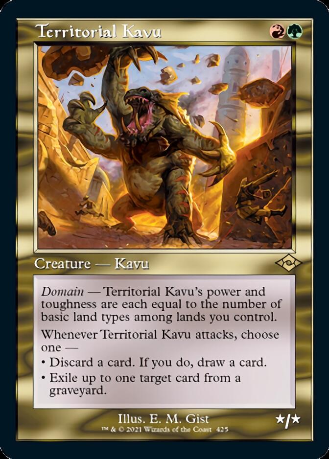 Territorial Kavu (Retro Foil Etched) [Modern Horizons 2] | Gamers Paradise