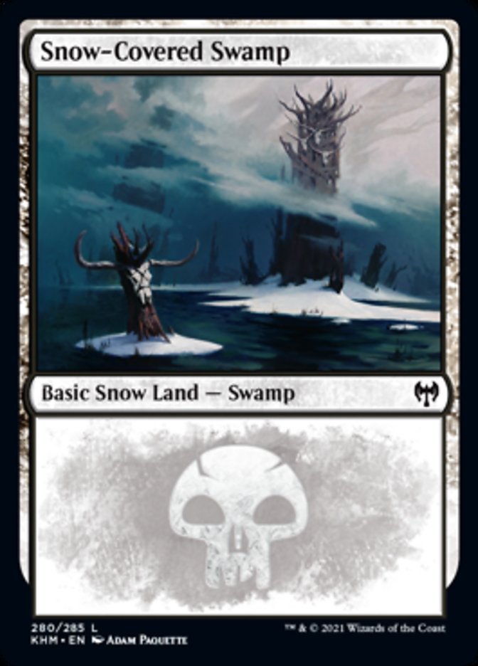 Snow-Covered Swamp (280) [Kaldheim] | Gamers Paradise
