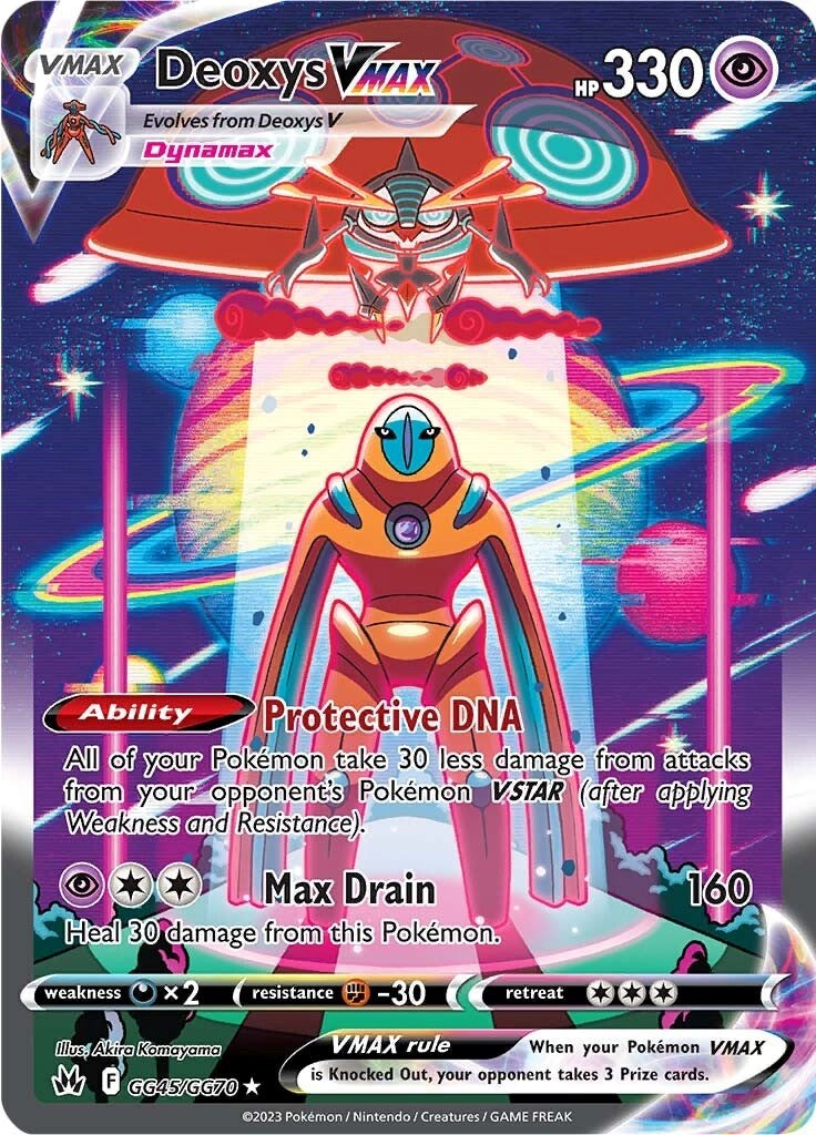 Deoxys VMAX (GG45/GG70) [Sword & Shield: Crown Zenith] | Gamers Paradise