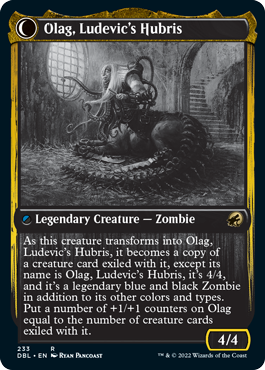 Ludevic, Necrogenius // Olag, Ludevic's Hubris [Innistrad: Double Feature] | Gamers Paradise