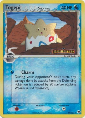 Togepi (41/101) (Delta Species) (Stamped) [EX: Dragon Frontiers] | Gamers Paradise