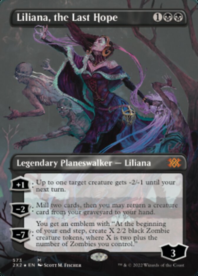 Liliana, the Last Hope (Textured Foil) [Double Masters 2022] | Gamers Paradise