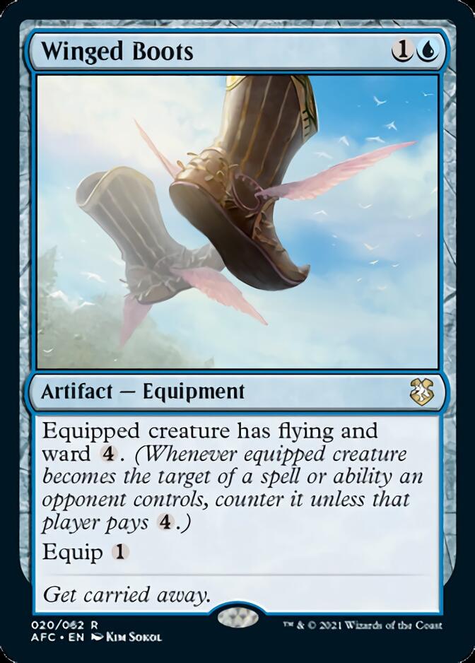 Winged Boots [Dungeons & Dragons: Adventures in the Forgotten Realms Commander] | Gamers Paradise