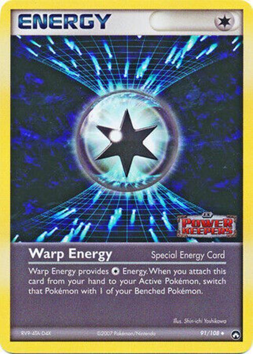 Warp Energy (91/108) (Stamped) [EX: Power Keepers] | Gamers Paradise