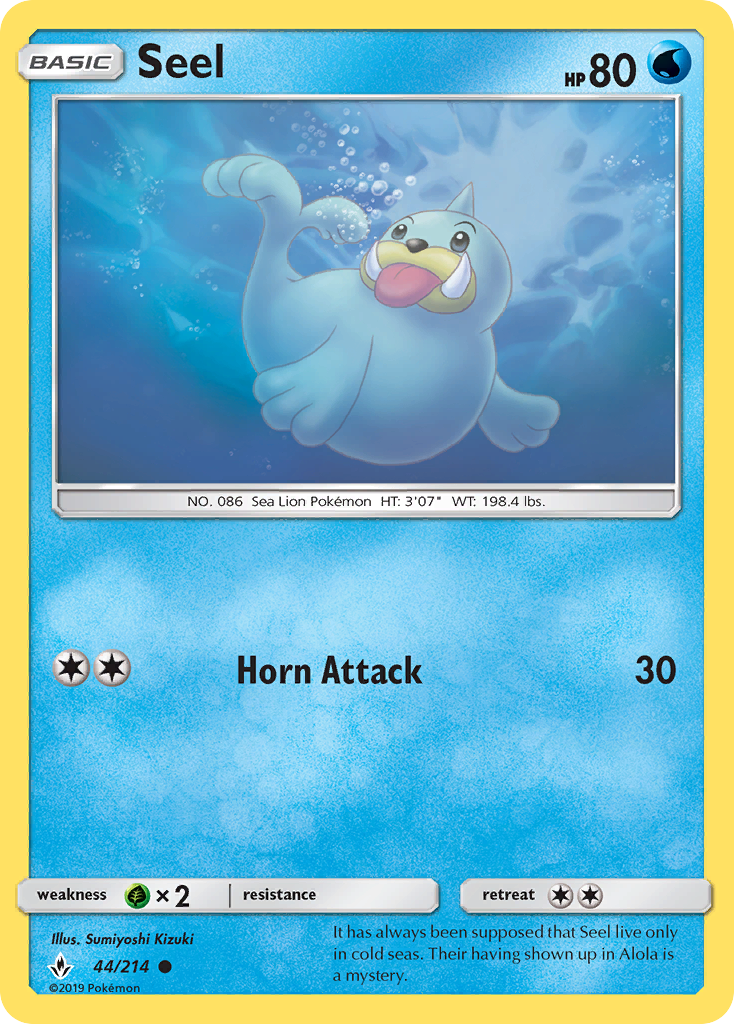 Seel (44/214) [Sun & Moon: Unbroken Bonds] | Gamers Paradise