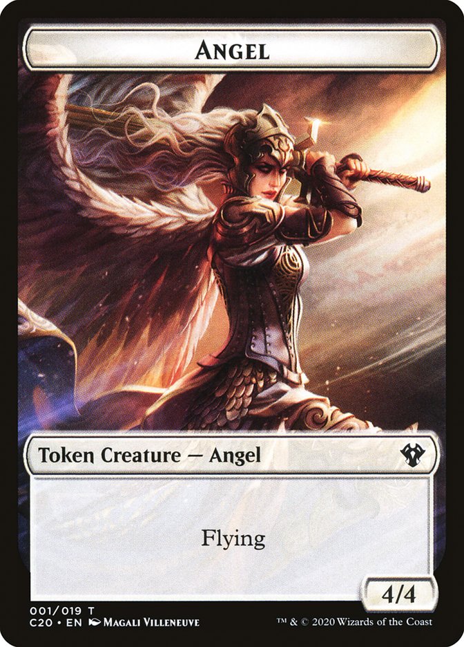 Angel Token [Commander 2020 Tokens] | Gamers Paradise