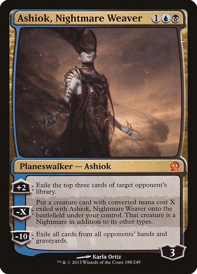 Ashiok, Nightmare Weaver [Theros] | Gamers Paradise