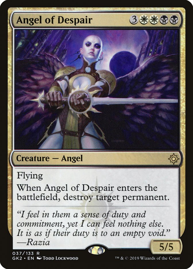 Angel of Despair [Ravnica Allegiance Guild Kit] | Gamers Paradise