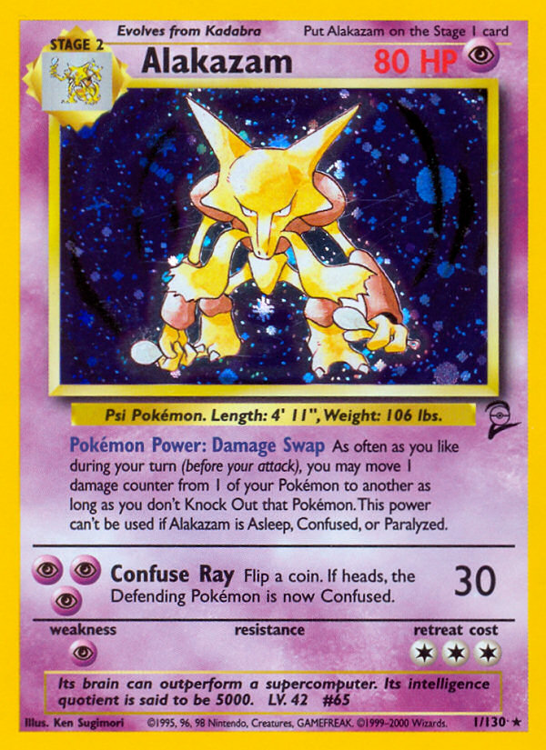 Alakazam (1/130) [Base Set 2] | Gamers Paradise