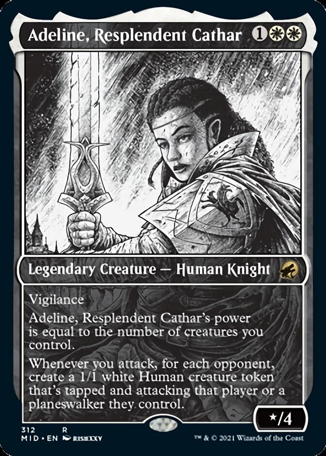 Adeline, Resplendent Cathar (Showcase Eternal Night) [Innistrad: Midnight Hunt] | Gamers Paradise