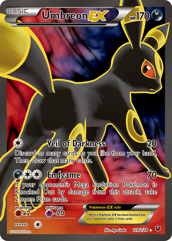 Umbreon EX (119/124) [XY: Fates Collide] | Gamers Paradise