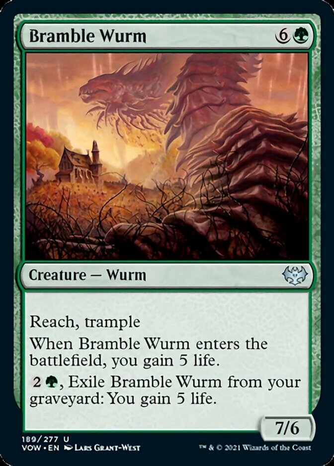 Bramble Wurm [Innistrad: Crimson Vow] | Gamers Paradise