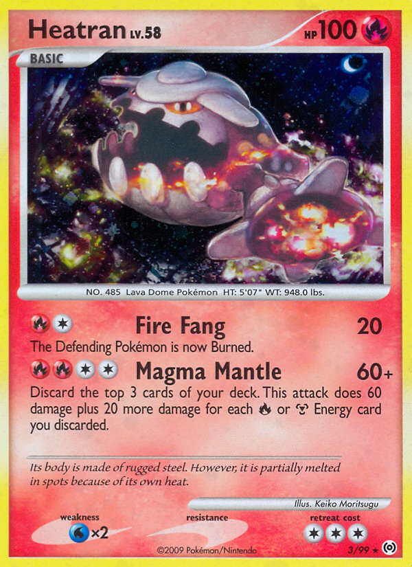 Heatran (3/99) [Platinum: Arceus] | Gamers Paradise