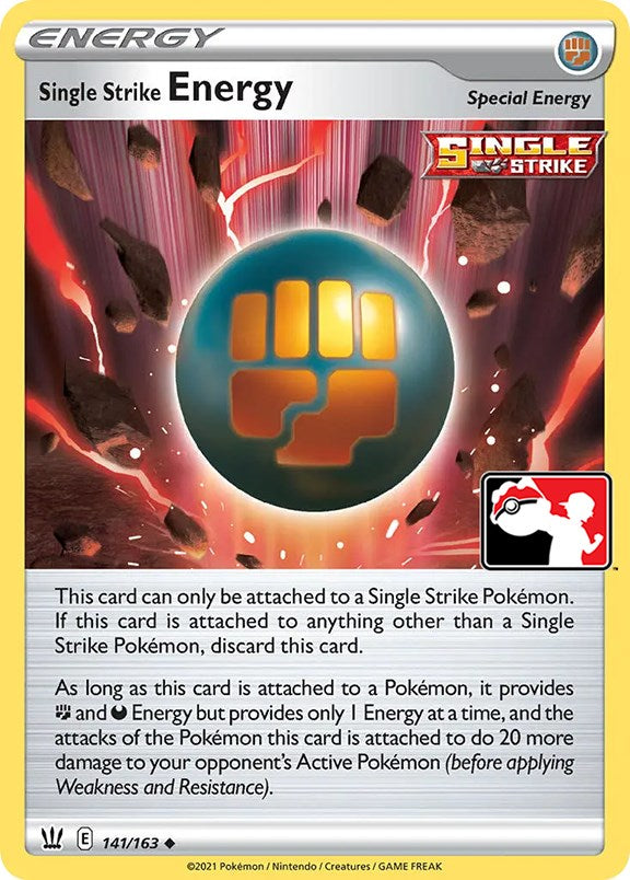 Single Strike Energy (141/163) [Prize Pack Series Two] | Gamers Paradise