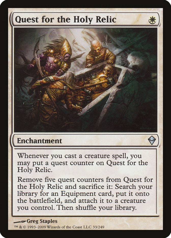 Quest for the Holy Relic [Zendikar] | Gamers Paradise