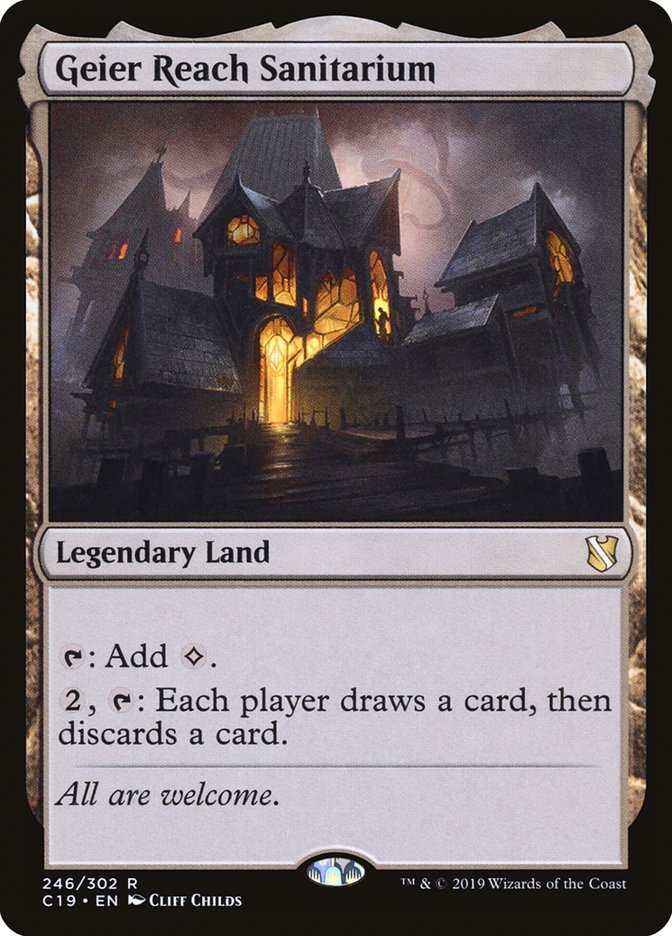Geier Reach Sanitarium [Commander 2019] | Gamers Paradise