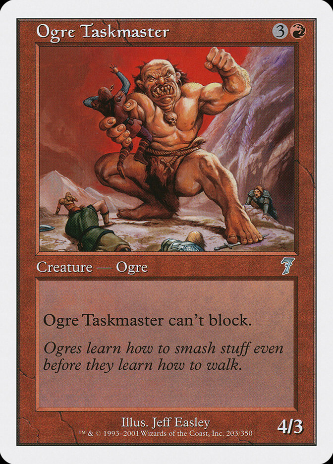 Ogre Taskmaster [Seventh Edition] | Gamers Paradise