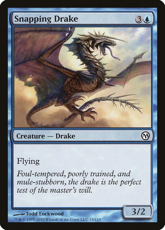 Snapping Drake [Duels of the Planeswalkers] | Gamers Paradise