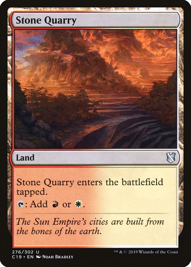 Stone Quarry [Commander 2019] | Gamers Paradise