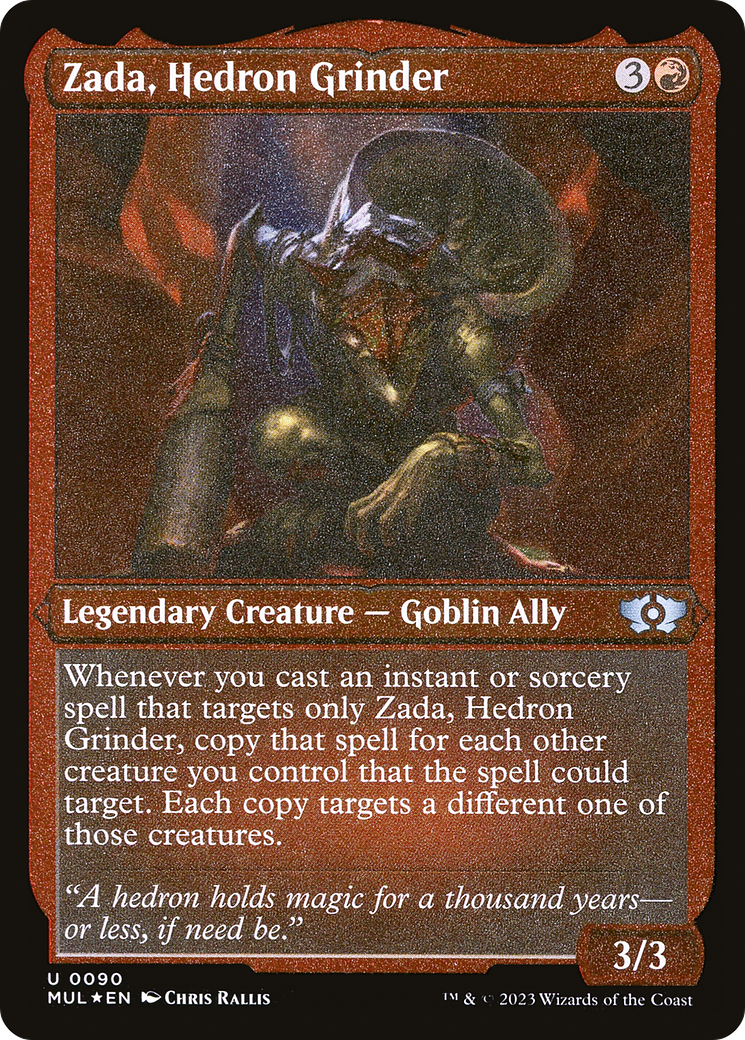 Zada, Hedron Grinder (Foil Etched) [Multiverse Legends] | Gamers Paradise
