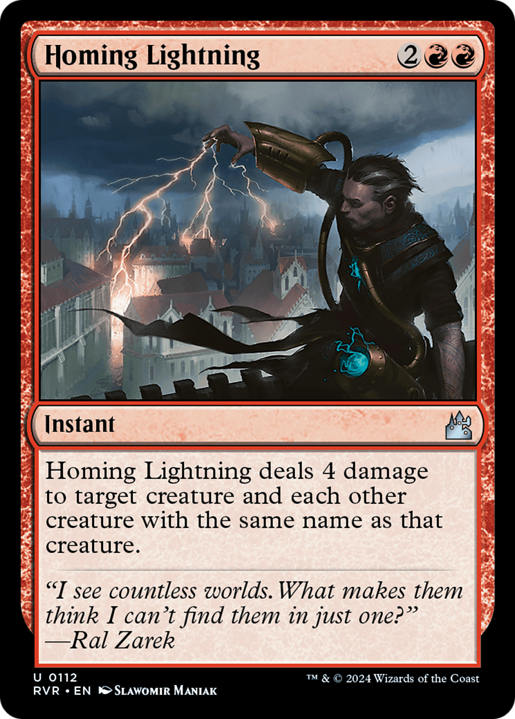 Homing Lightning [Ravnica Remastered] | Gamers Paradise