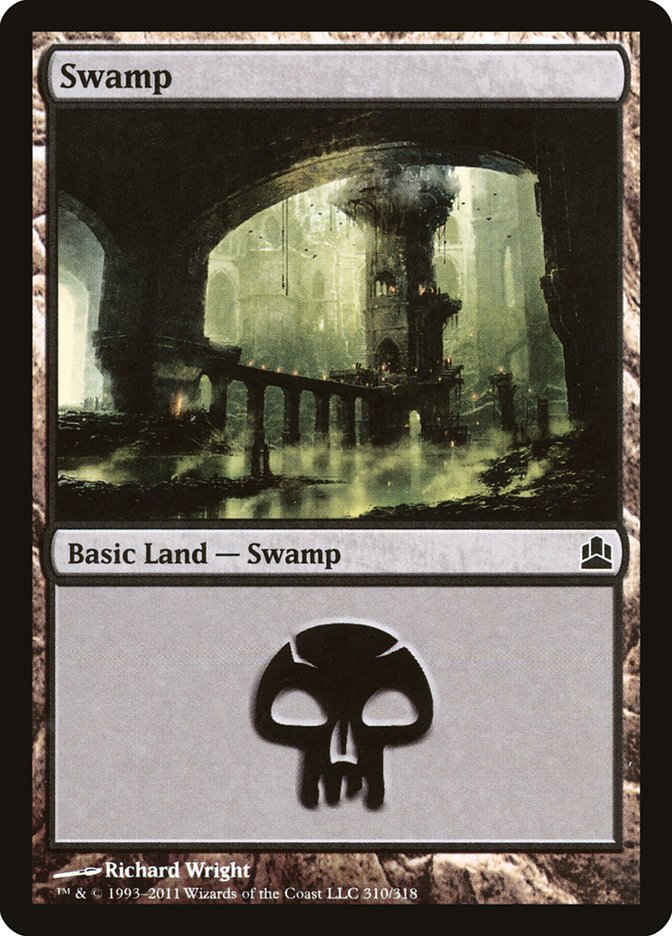 Swamp (310) [Commander 2011] | Gamers Paradise
