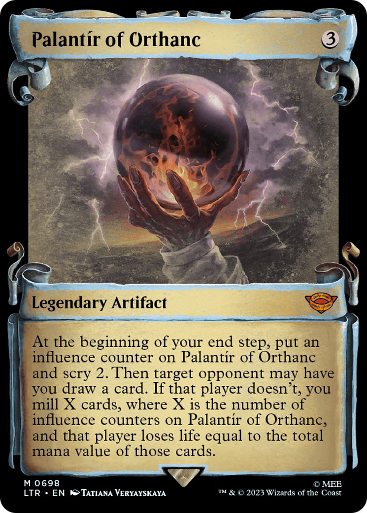 Palantir of Orthanc [The Lord of the Rings: Tales of Middle-Earth Showcase Scrolls] | Gamers Paradise