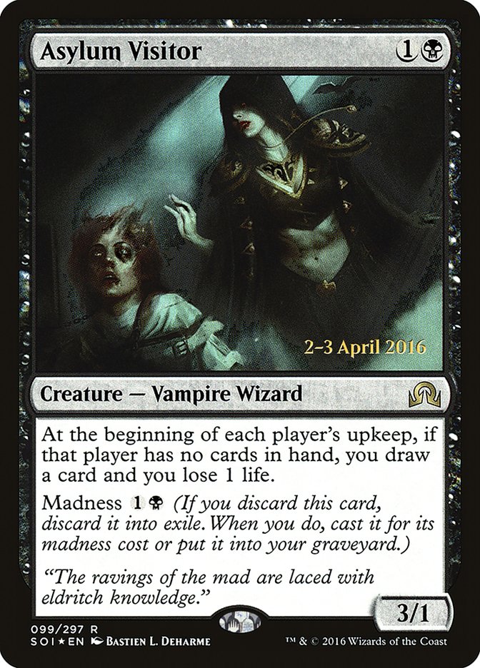 Asylum Visitor [Shadows over Innistrad Prerelease Promos] | Gamers Paradise