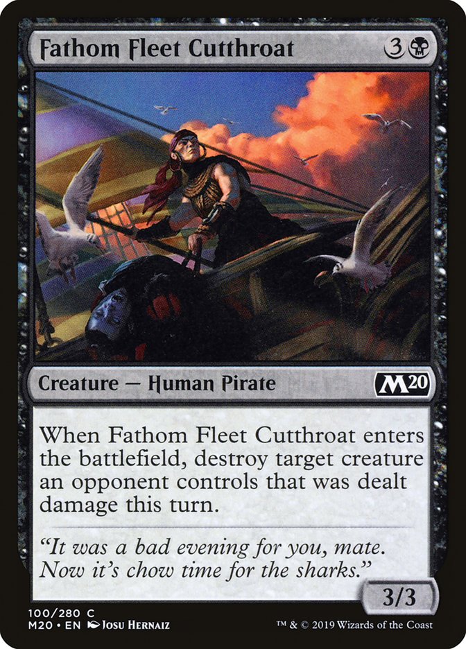 Fathom Fleet Cutthroat [Core Set 2020] | Gamers Paradise