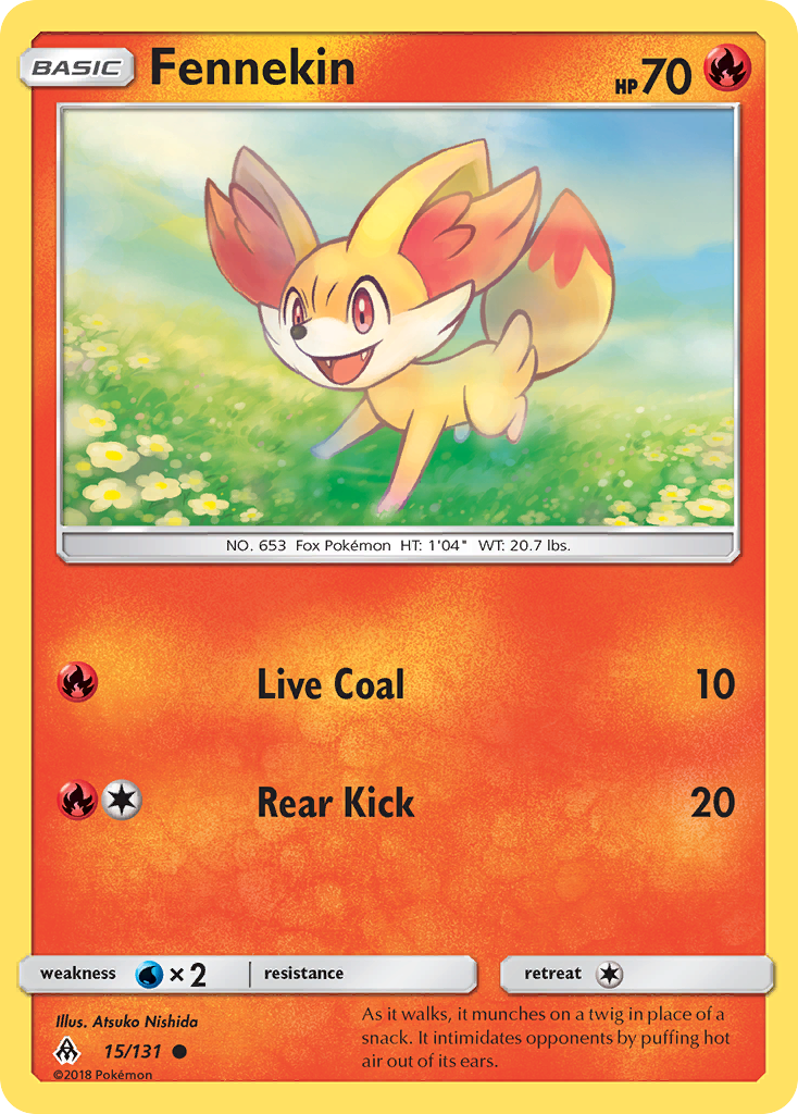 Fennekin (15/131) [Sun & Moon: Forbidden Light] | Gamers Paradise