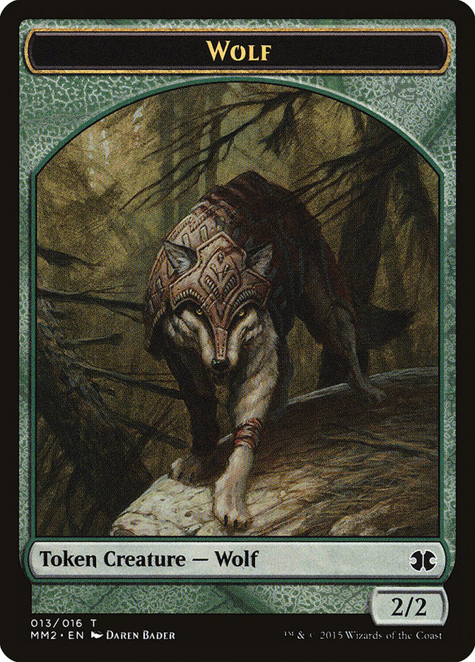 Wolf Token [Modern Masters 2015 Tokens] | Gamers Paradise