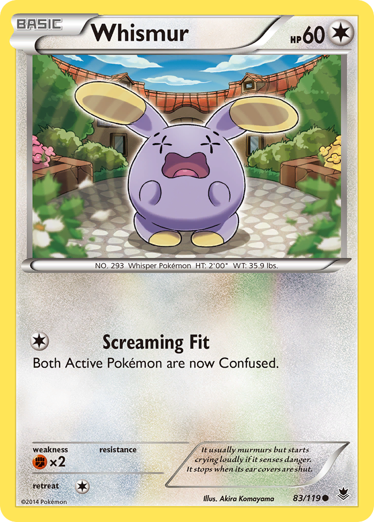 Whismur (83/119) [XY: Phantom Forces] | Gamers Paradise