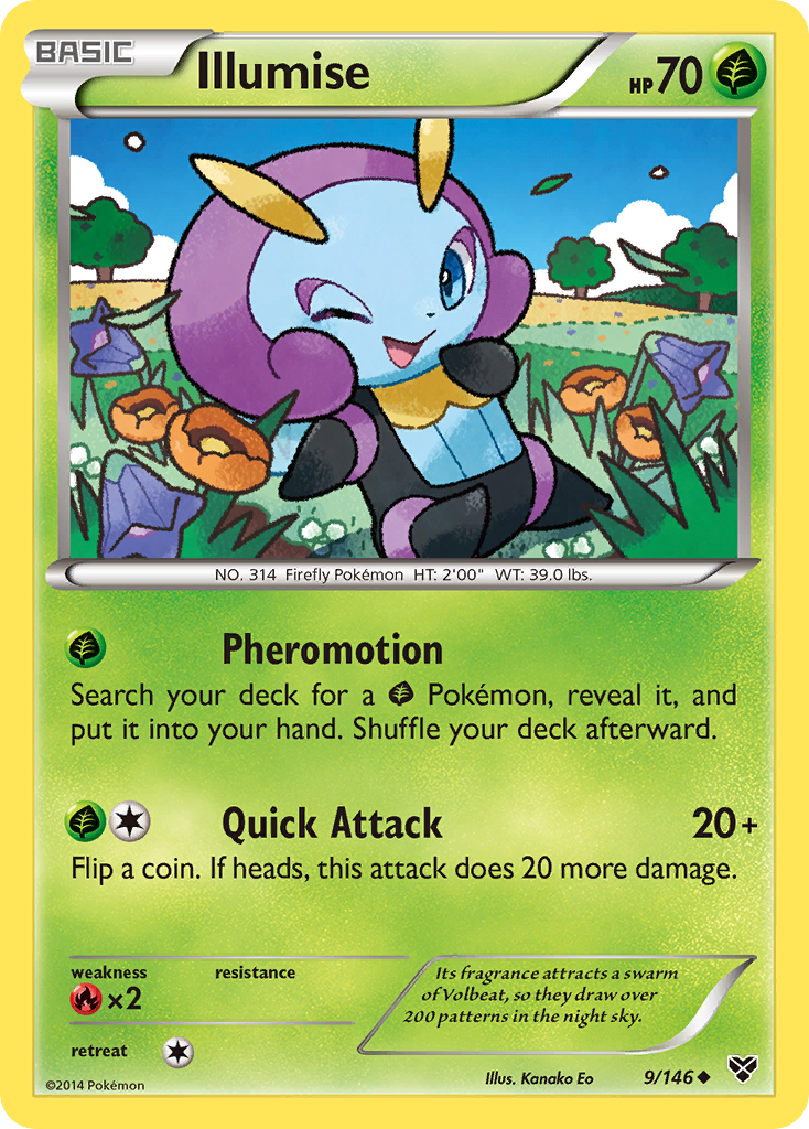 Illumise (9/146) [XY: Base Set] | Gamers Paradise