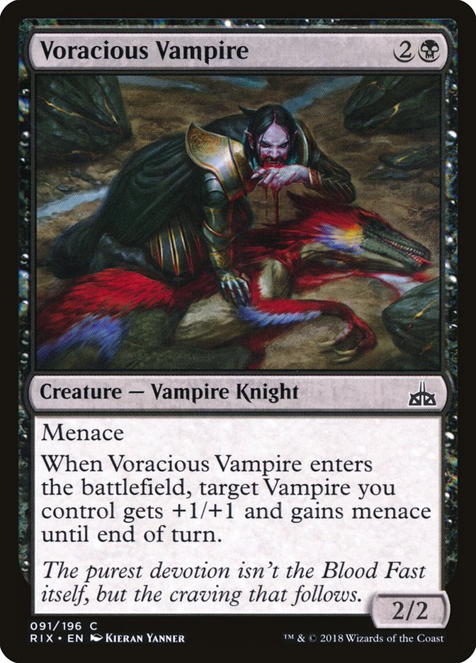 Voracious Vampire [Rivals of Ixalan] | Gamers Paradise