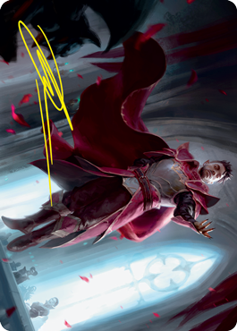 Markov Waltzer Art Card (Gold-Stamped Signature) [Innistrad: Crimson Vow Art Series] | Gamers Paradise