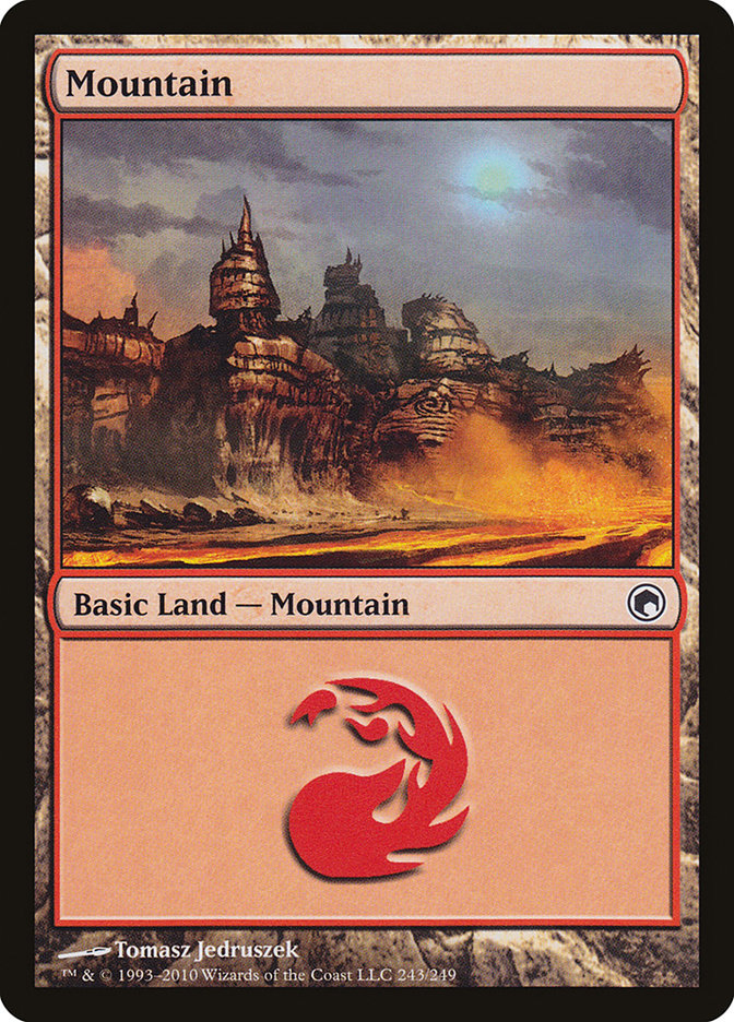 Mountain (243) [Scars of Mirrodin] | Gamers Paradise