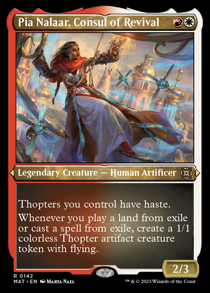 Pia Nalaar, Consul of Revival (Foil Etched) [March of the Machine: The Aftermath] | Gamers Paradise