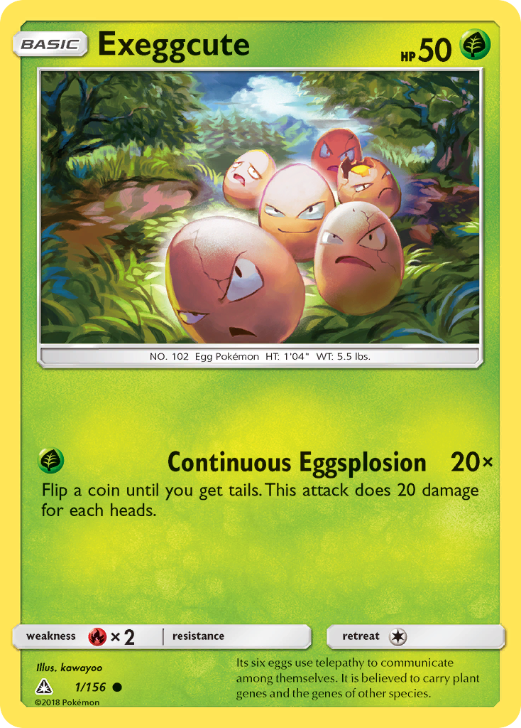 Exeggcute (1/156) [Sun & Moon: Ultra Prism] | Gamers Paradise