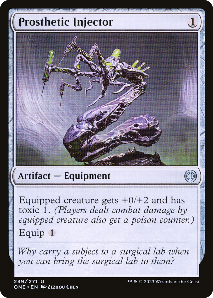 Prosthetic Injector [Phyrexia: All Will Be One] | Gamers Paradise