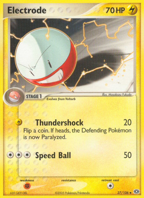 Electrode (27/106) [EX: Emerald] | Gamers Paradise