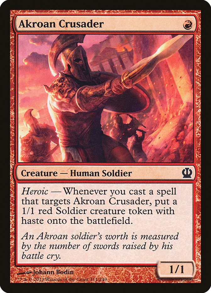 Akroan Crusader [Theros] | Gamers Paradise