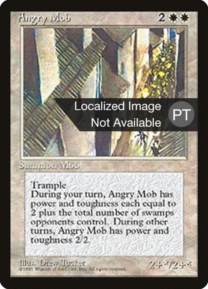 Angry Mob [Fourth Edition (Foreign Black Border)] | Gamers Paradise