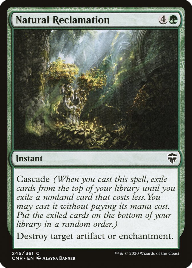 Natural Reclamation [Commander Legends] | Gamers Paradise