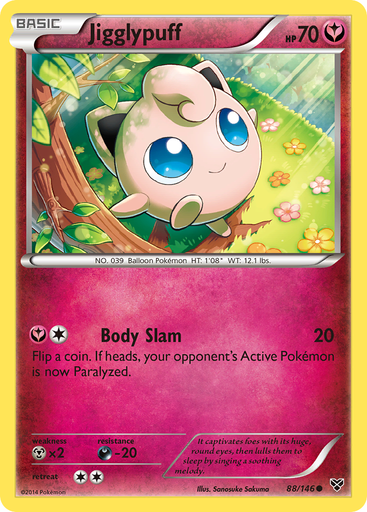 Jigglypuff (88/146) [XY: Base Set] | Gamers Paradise