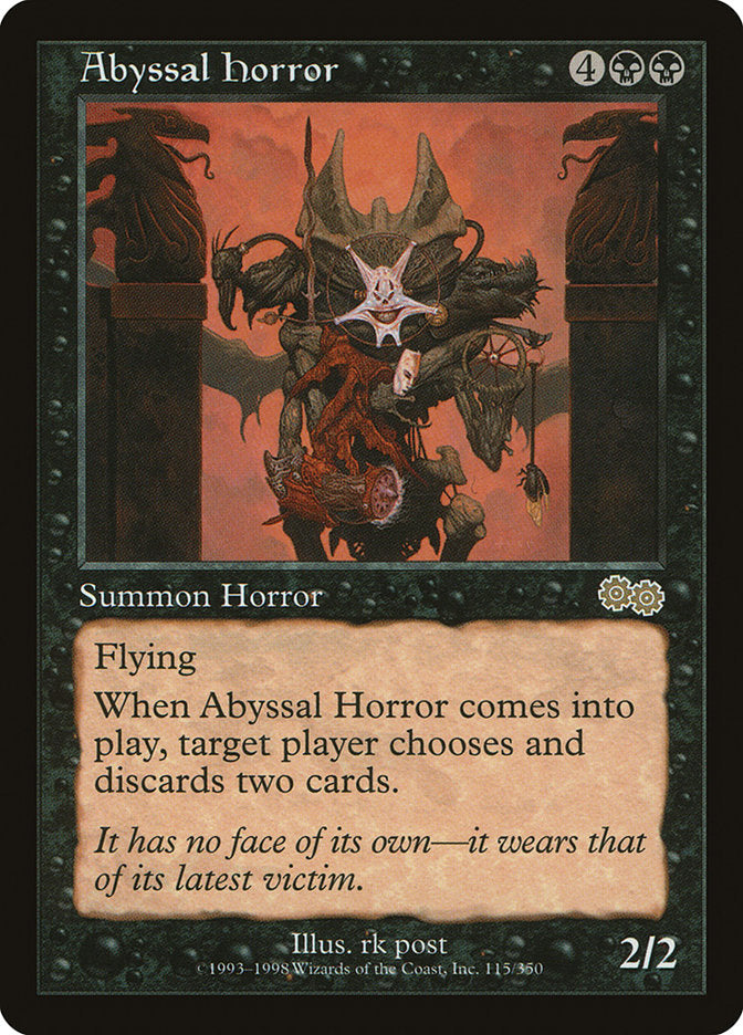 Abyssal Horror [Urza's Saga] | Gamers Paradise