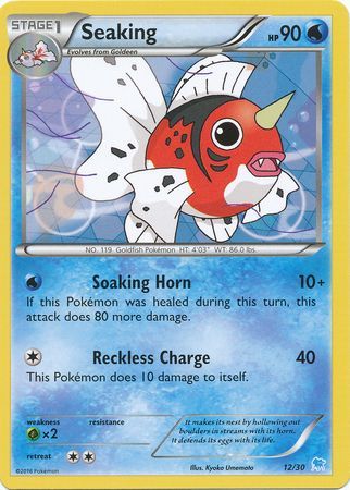 Seaking (12/30) [XY: Trainer Kit 3 - Suicune] | Gamers Paradise