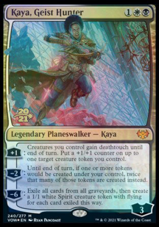 Kaya, Geist Hunter [Innistrad: Crimson Vow Prerelease Promos] | Gamers Paradise