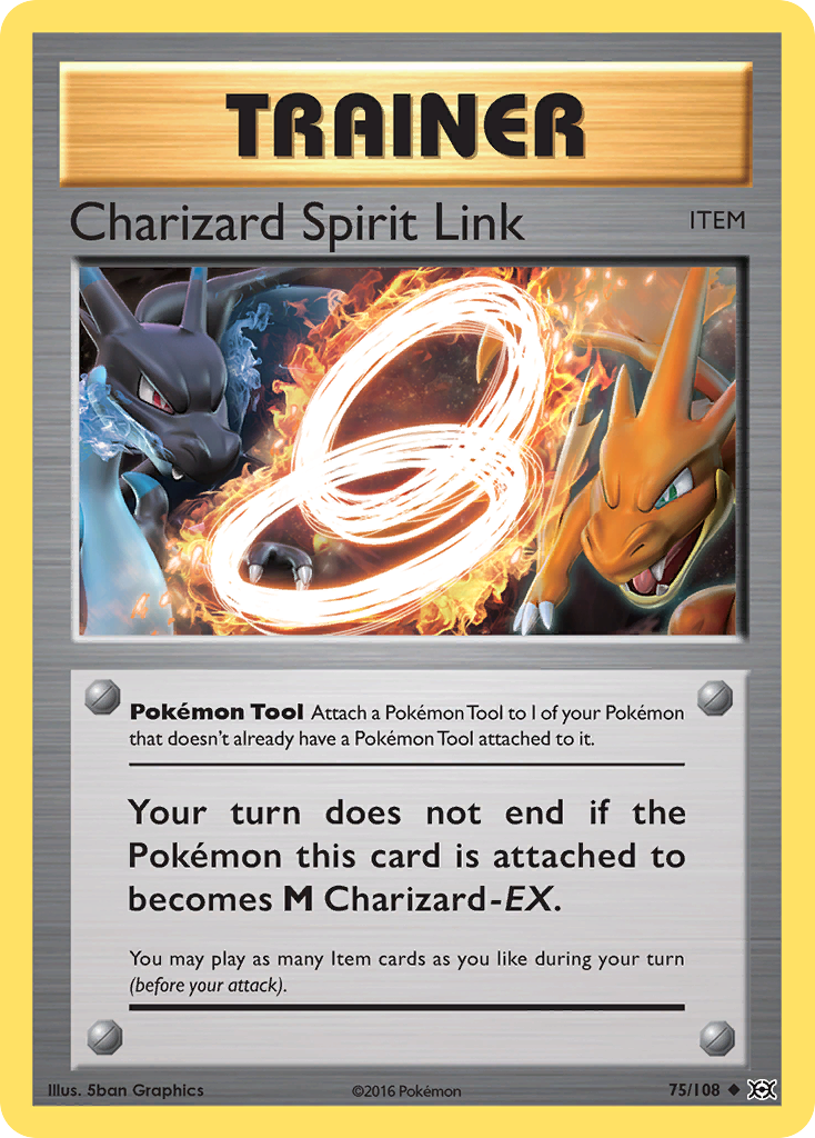 Charizard Spirit Link (75/108) [XY: Evolutions] | Gamers Paradise