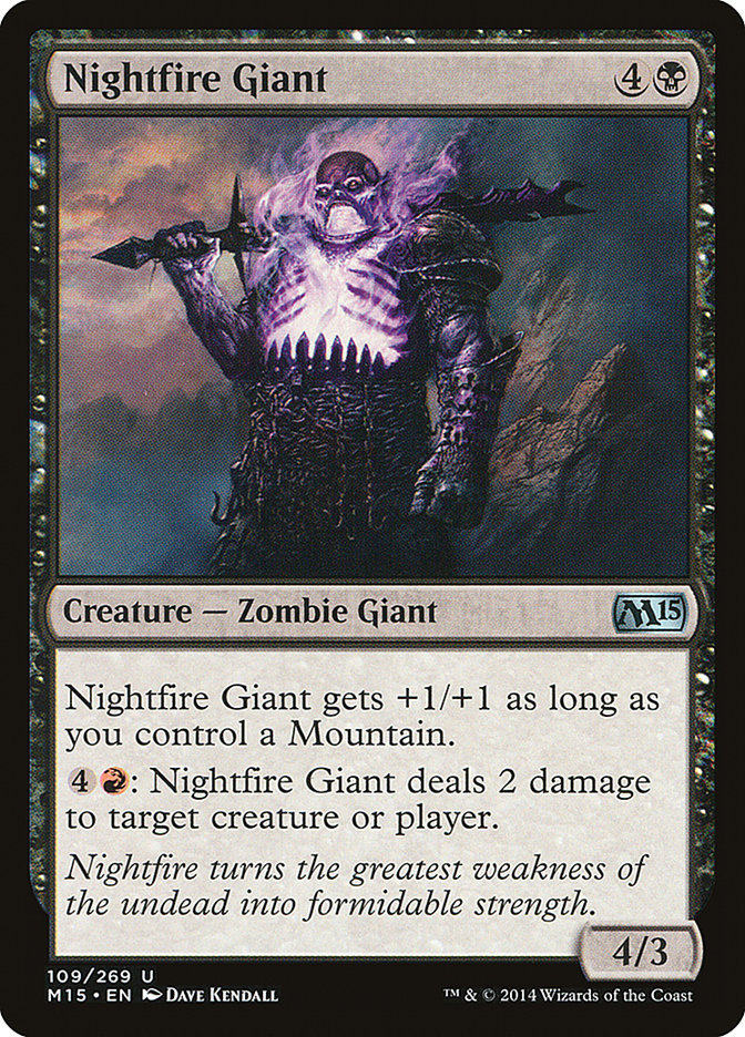 Nightfire Giant [Magic 2015] | Gamers Paradise